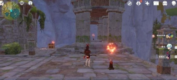 原神灵矩关湖宝箱在哪