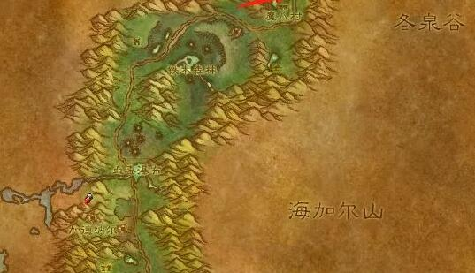 魔兽世界冬泉谷路线详解