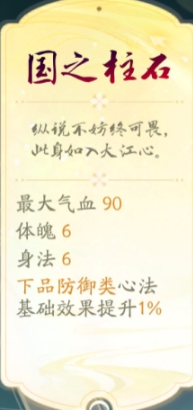 射雕金色天赋效果一览