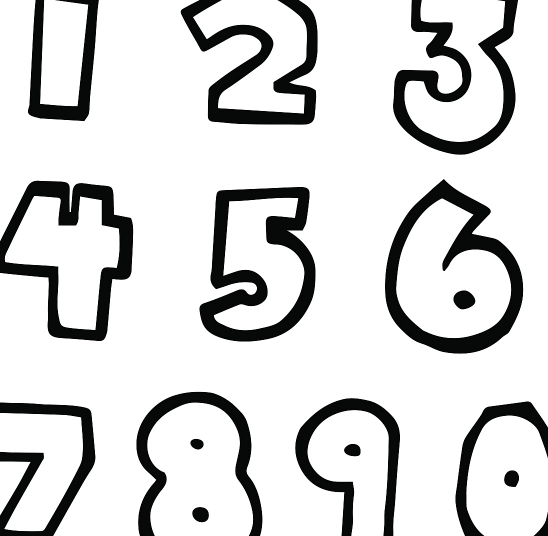 画出数字