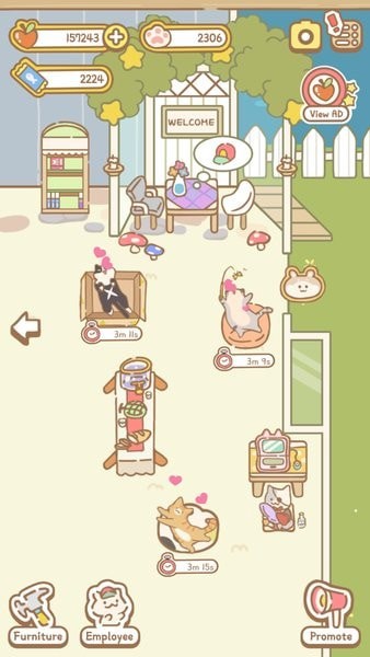 猫猫水疗馆游戏截图-4