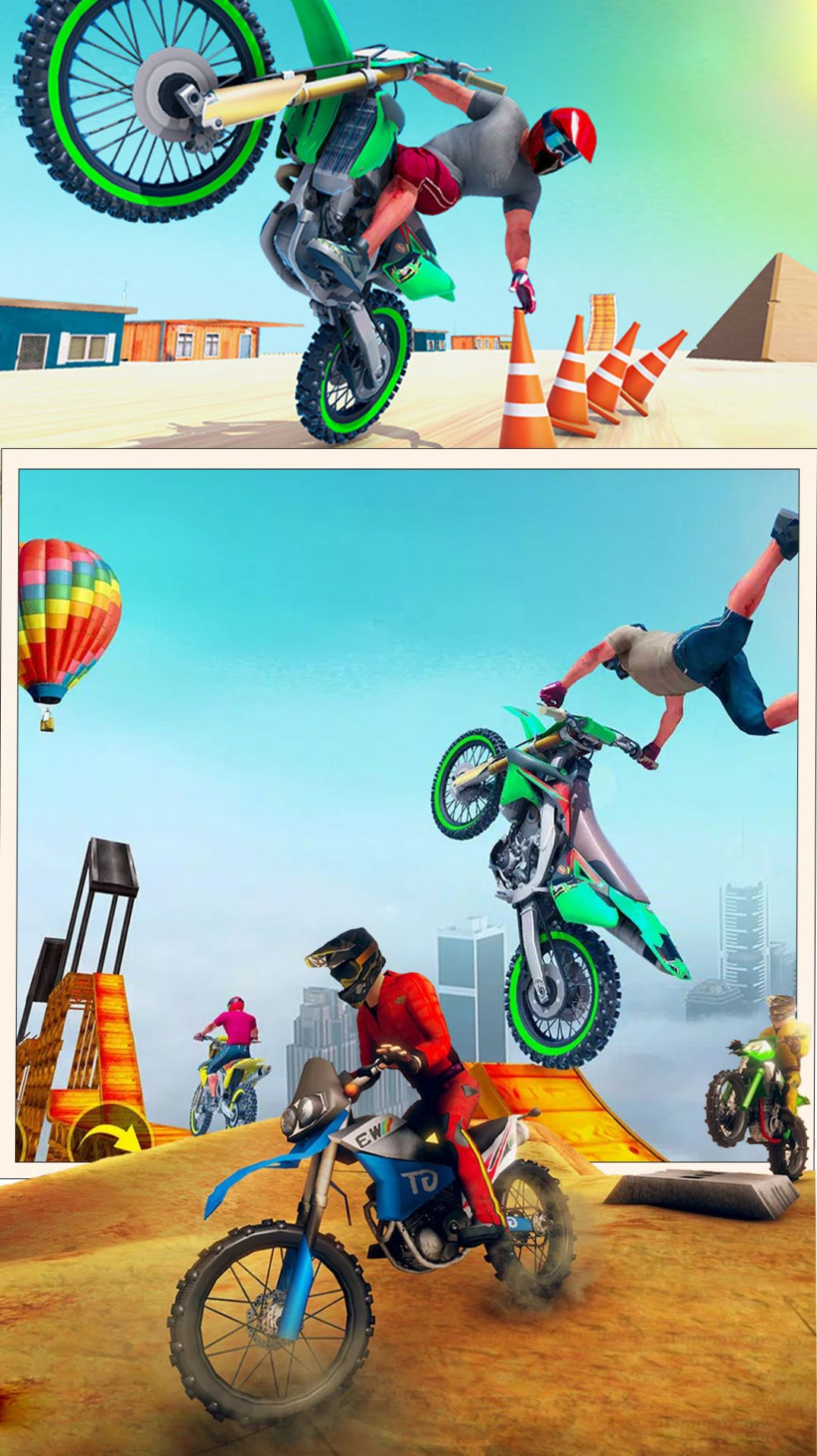 城市摩托车模拟器游戏截图-3