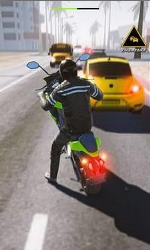 摩托车冲刺3D游戏截图-3