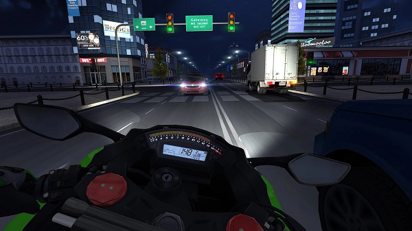 公路骑手游戏截图-3