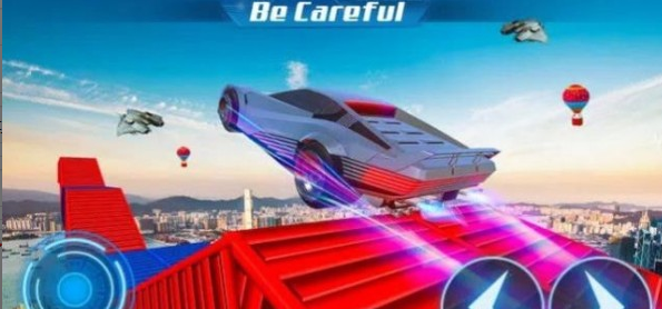 赛博汽车高空特技手游下载