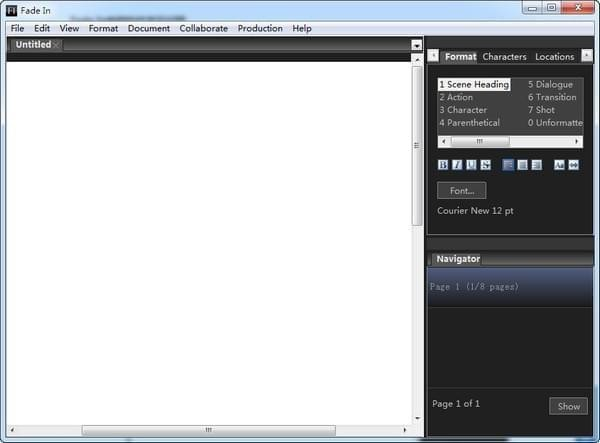 fade in pro(剧本软件)游戏截图-1