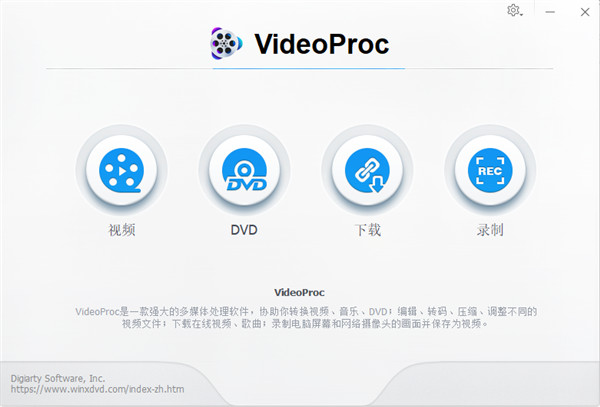 VideoProc4中文绿色版软件截图-1