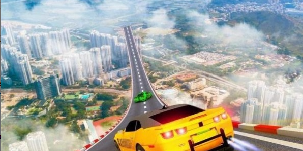 超级英雄坡道汽车游戏截图-3