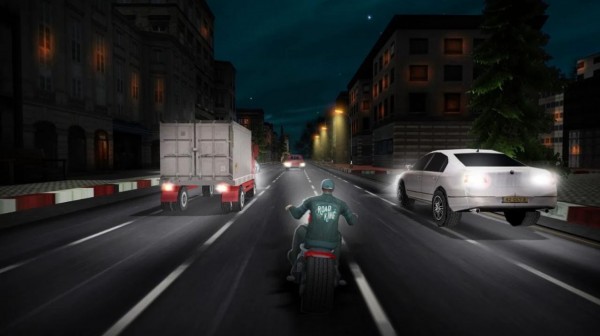 公路摩托车竞速赛游戏截图-4