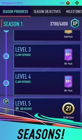 FUT21开箱模拟游戏截图-3