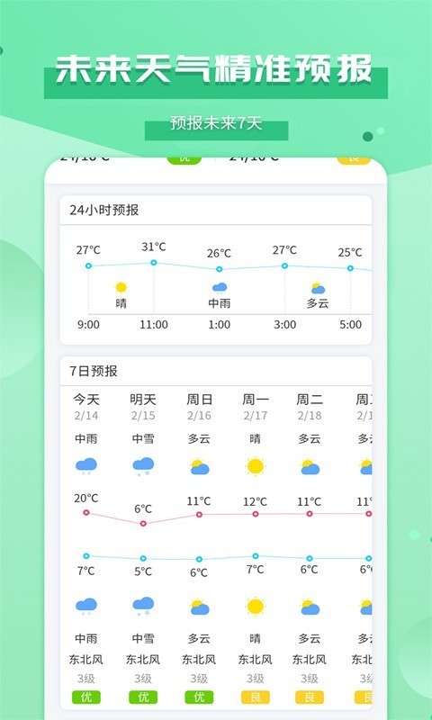 爱天气应用截图-1