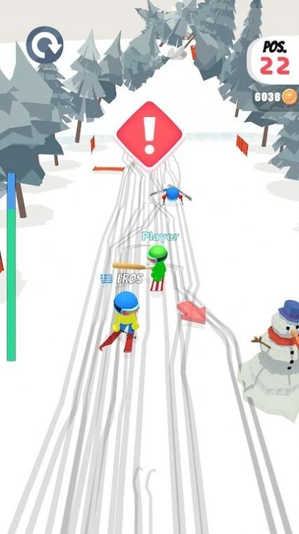 雪崩竞赛游戏截图-4