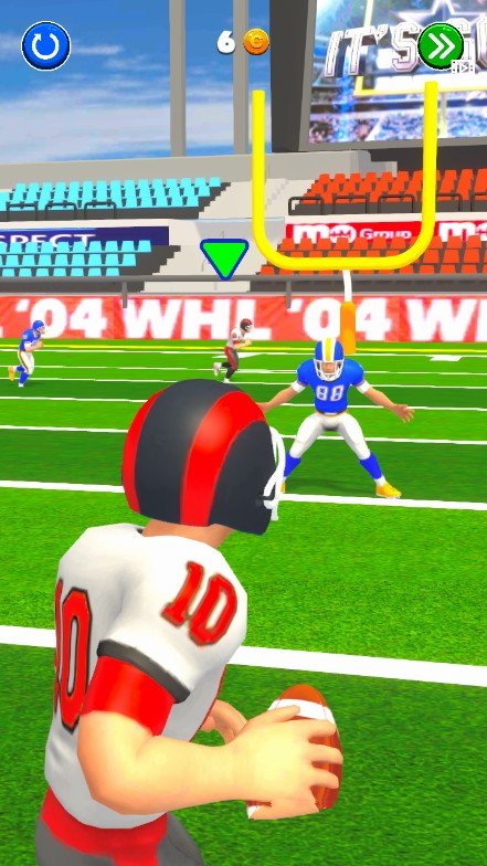 Hyper Touchdown 3D(超级投手3D)游戏截图-2