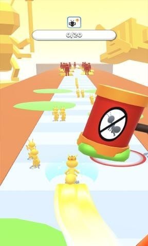 蚂蚁疯狂酷跑游戏截图-2