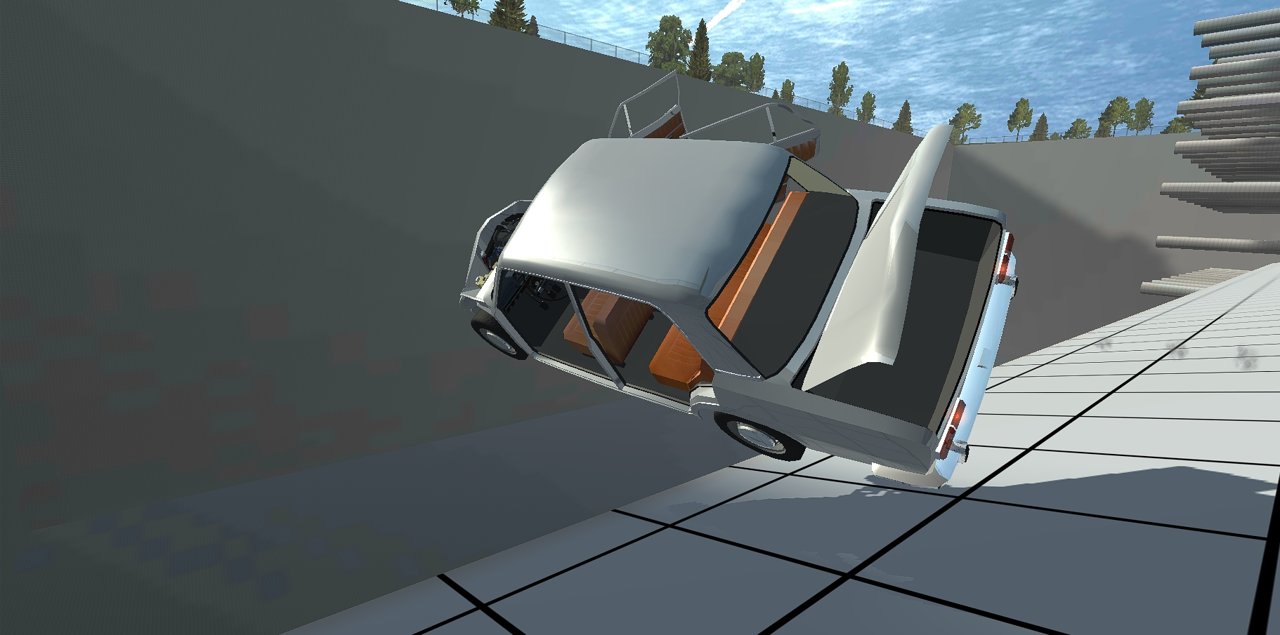 Simple Car Crash Physics Simulator Demo(车祸模拟器马路杀手)游戏截图-5