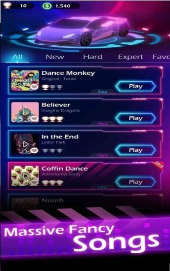 Beat Racing(动感赛车模拟器)游戏截图-3