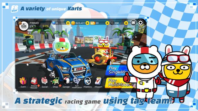 FRIENDS RACING DUO(朋友赛车二人组)游戏截图-2
