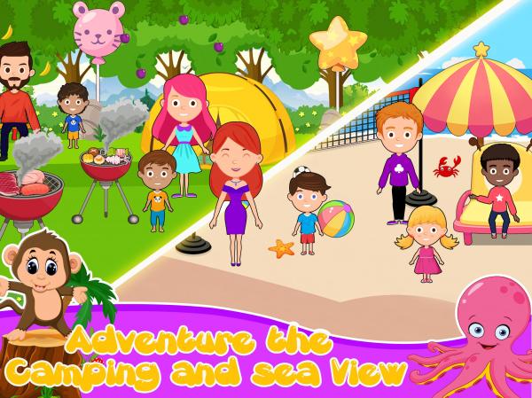 Toon Town My Vacation(香椿镇假期)游戏截图-4
