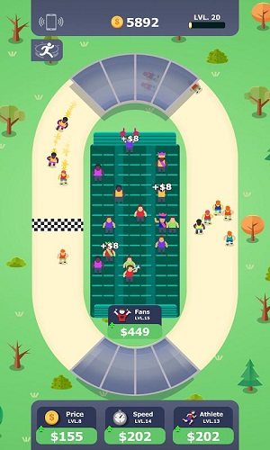 闲置体育场馆(Sports City Idle)游戏截图-3