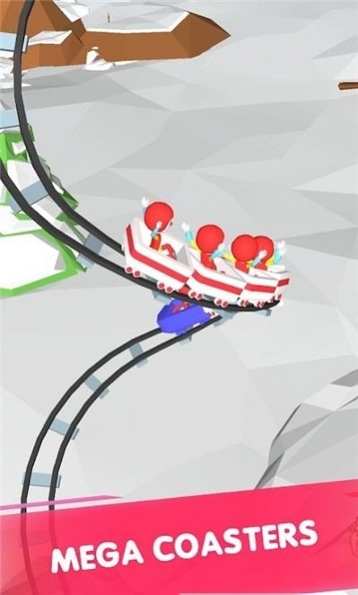 过山车模拟驾驶游戏截图-1
