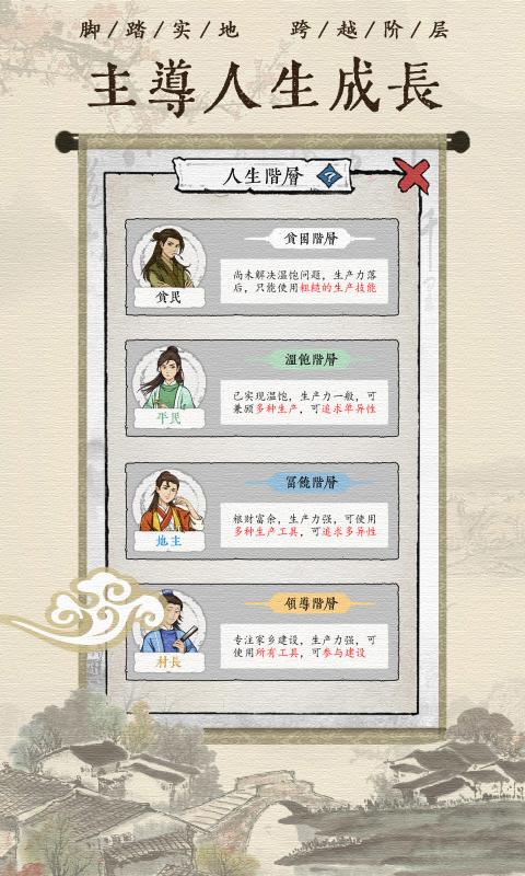 古代乡村人生游戏截图-3