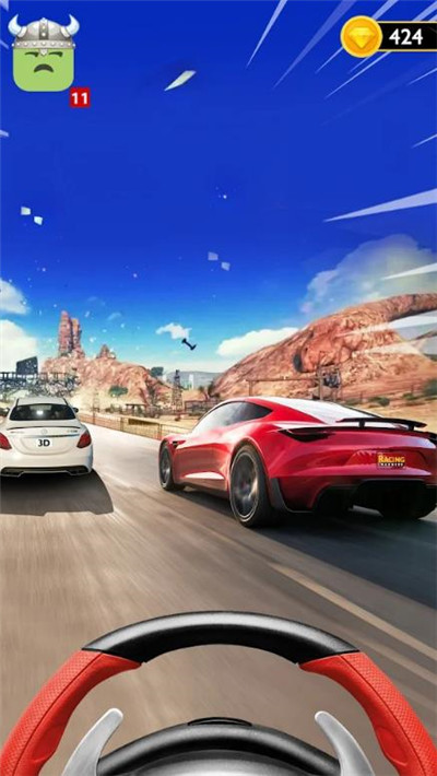 Racing Madness 3D(兰博越野车)游戏截图-1