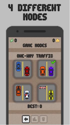 像素公路赛车游戏截图-1