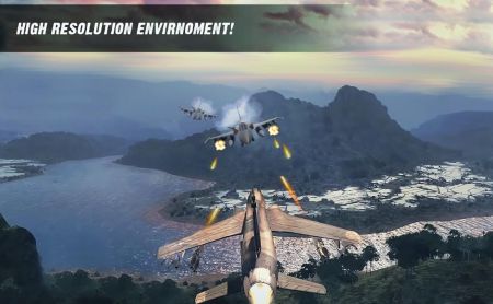 混战飞机Air War Combat Dogfight游戏截图-2