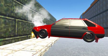 VAZ Car Test Beamcrash游戏截图-2