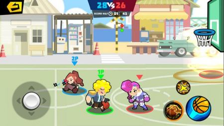 格斗篮球游戏截图-4