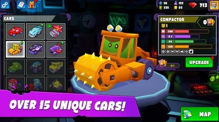 赛车竞技场Car Eats Car 3D游戏截图-3