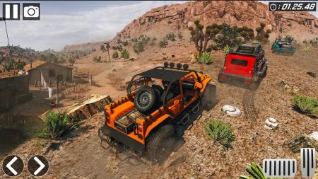 吉普车山丘越野offroad jeep 4x4 hill climbing游戏截图-1
