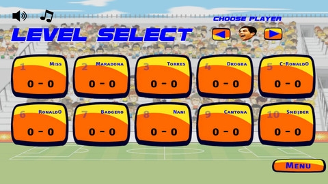 头球锦标赛 Head Soccer Championship游戏截图-2