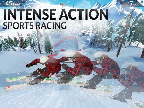 FRS滑雪越野赛 FRS Ski Cross v1.4游戏截图-2