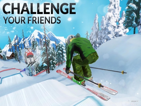 FRS滑雪越野赛 FRS Ski Cross v1.4游戏截图-4