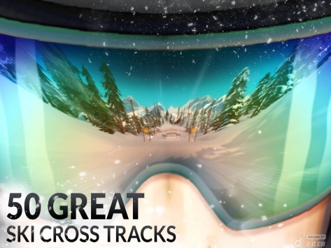 FRS滑雪越野赛 FRS Ski Cross v1.4游戏截图-5
