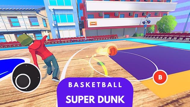 篮球超级碰撞游戏截图-3
