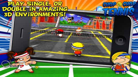 chop网球 Chop Chop Tennis HD游戏截图-4