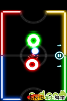 炫彩曲棍球 Glow Hockey v1.2.15游戏截图-3