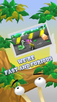 蜗牛冲刺冒险 Snail Dash Adventure Turbo Speed Racing Thrill游戏截图-1
