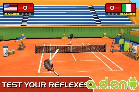 3D网球 Play Tennis v1.2.1游戏截图-2