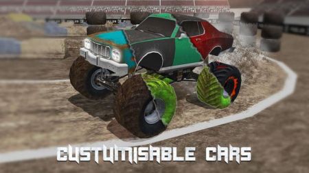 怪物卡车狂热驾驶Monster Truck Fever Driving游戏截图-3