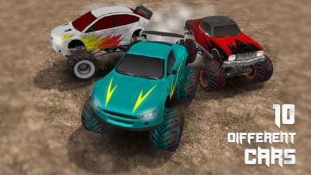 怪物卡车狂热驾驶Monster Truck Fever Driving游戏截图-1