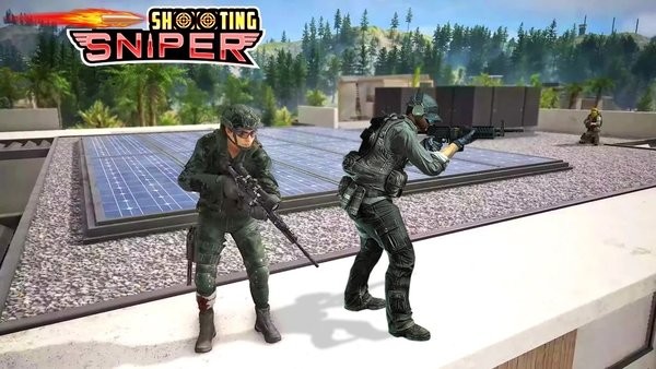 狙击枪射击模拟器游戏截图-3
