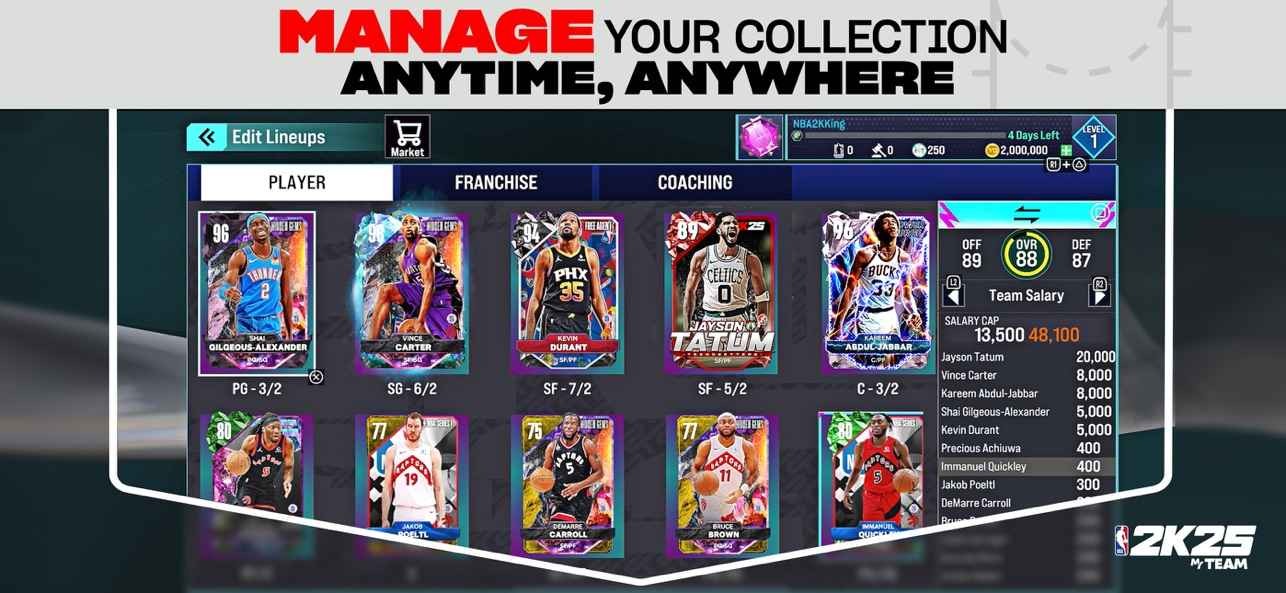 NBA2K25 myteam游戏截图-4