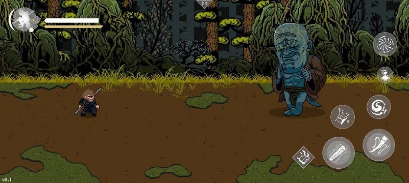 黑神话悟空像素版 火山哥哥up版游戏截图-4