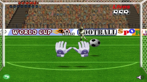 点球大战 Football Goalie Soccer Penalty Shootout游戏截图-2