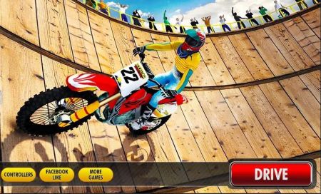 极限摩托车特技Well Of Death Bike Stunts游戏截图-2