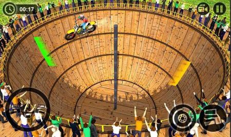 极限摩托车特技Well Of Death Bike Stunts游戏截图-1