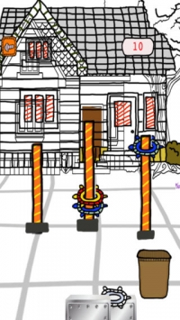疯狂的涂鸦樽颈地带 CrazyDoodleRingToss游戏截图-3